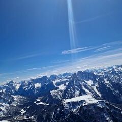 Flugwegposition um 12:57:54: Aufgenommen in der Nähe von Innichen, Autonome Provinz Bozen - Südtirol, Italien in 3298 Meter